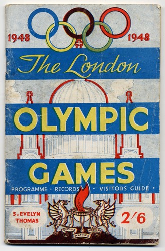 Photo:Front cover of souvenir programme for 1948 London Olympics